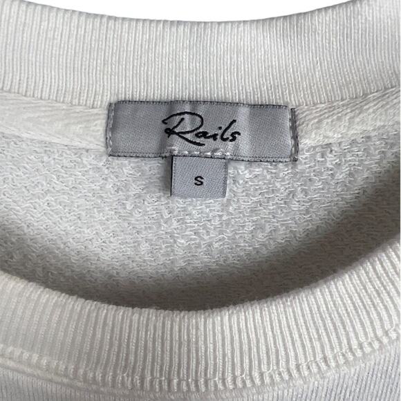 Rails Ramona Embroidered Sweatshirt Size S - Picture 6 of 10